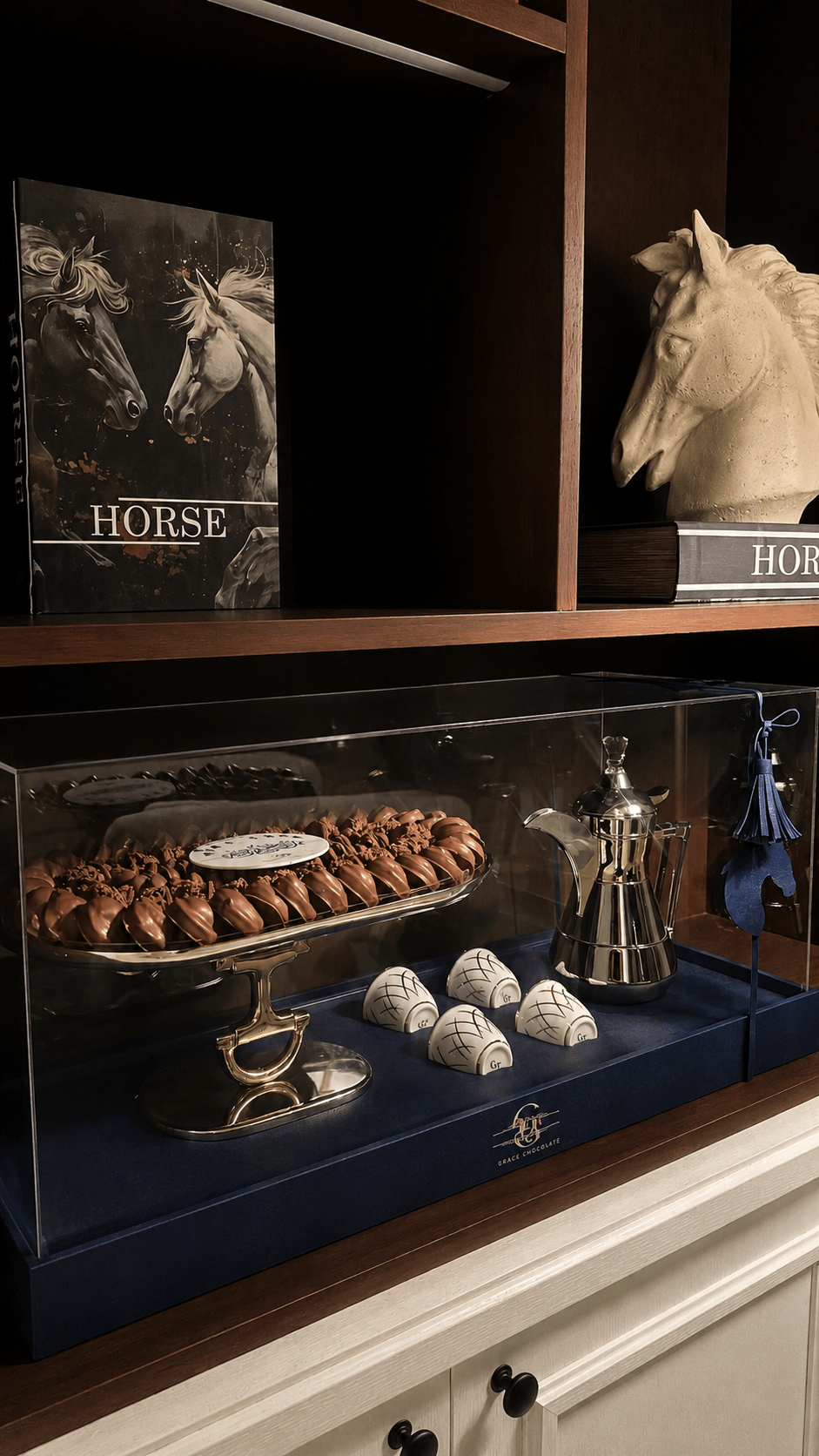 The Equestrian Collection - Grace Chocolate